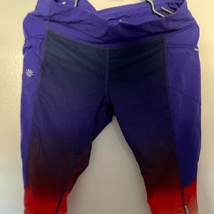 Athleta capris workout pants.size m